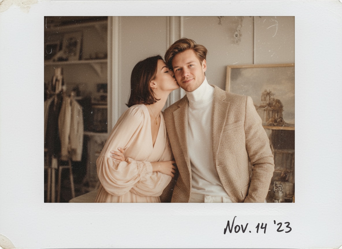 Polaroid Couple Photo Prompt