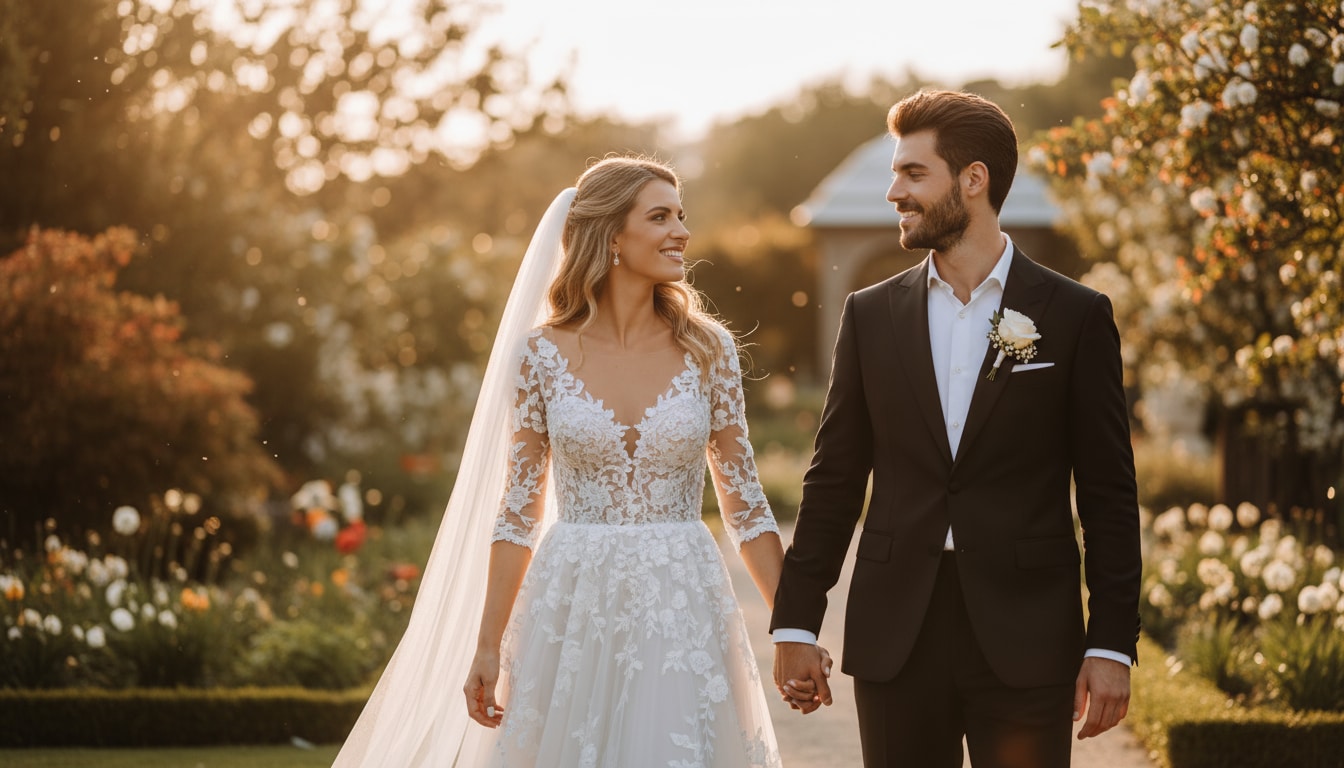 Romantic Couple Wedding Prompt