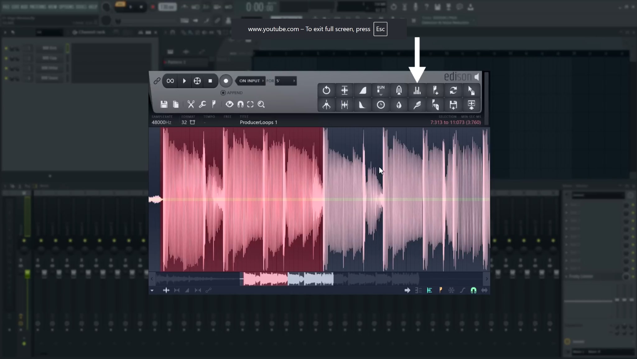 use fl studio eq noise removal