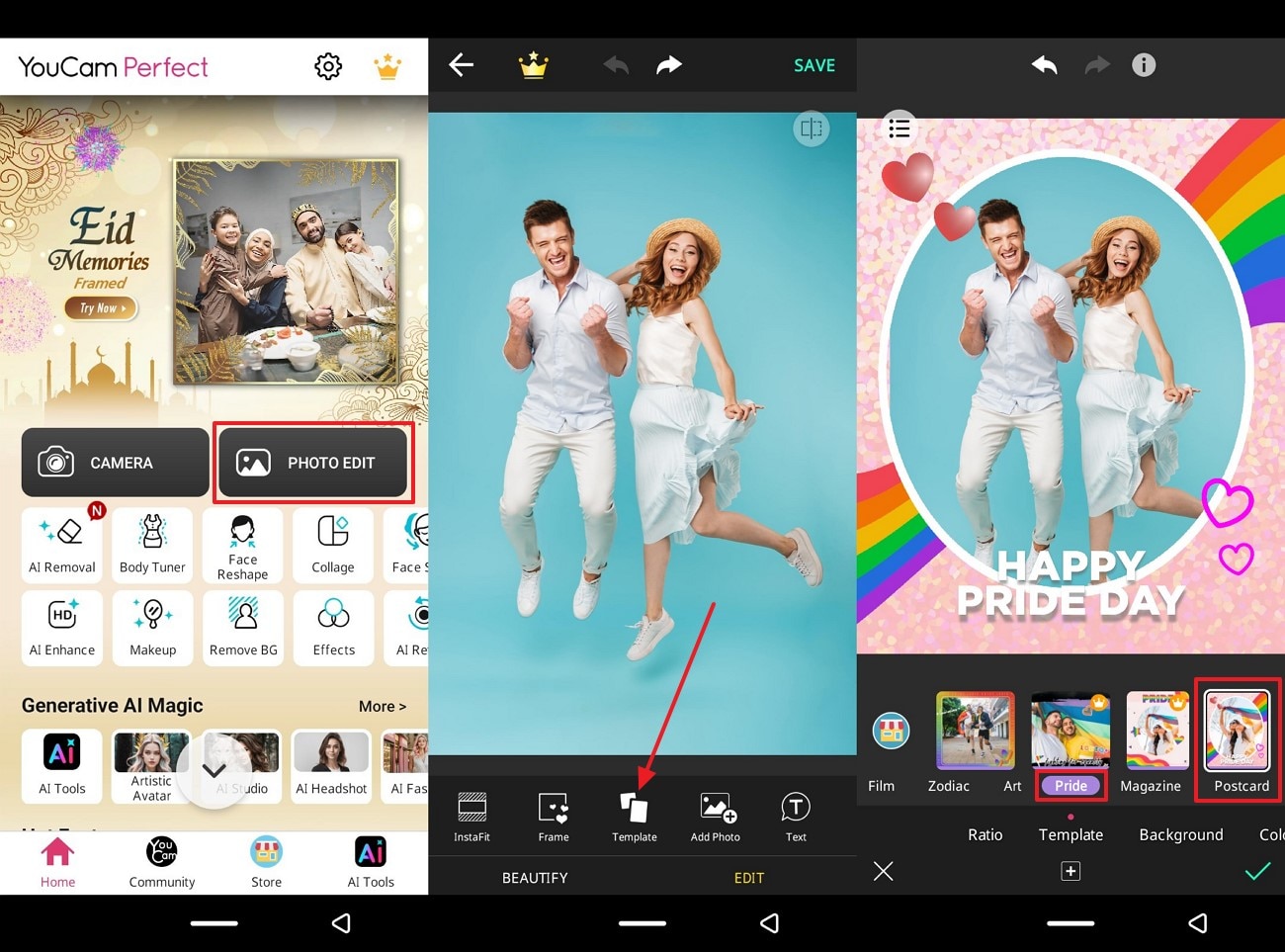 youcam perfect mobile app pfp maker