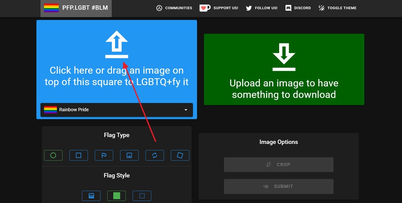 access pfp.lgbt online pfp maker