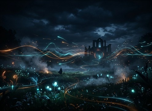 Loopable crickets ambience for an RPG nighttime field
