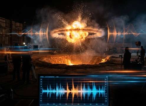 Explosion trailer sound effects