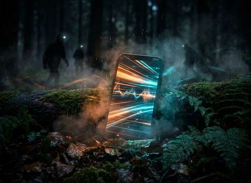 Forest sounds for social videos