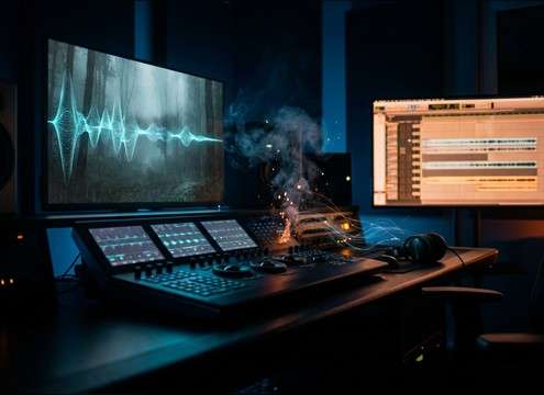Forest sounds for film post production
