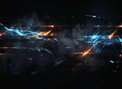 Datamosh style glitch sound to match corrupted footage