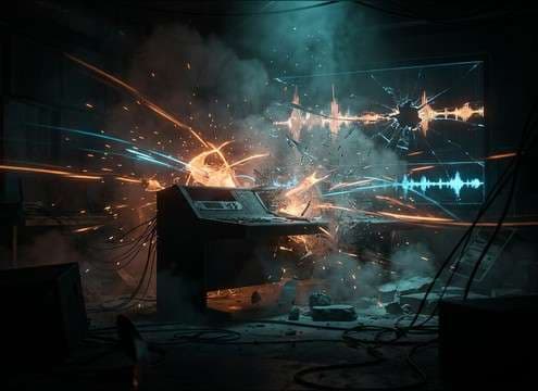 Horror SFX for motion graphics