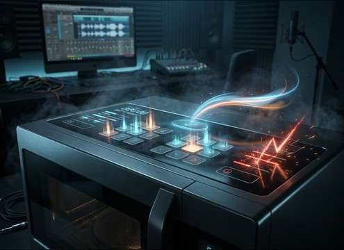 Microwave UI beep set for appliance interface prototypes