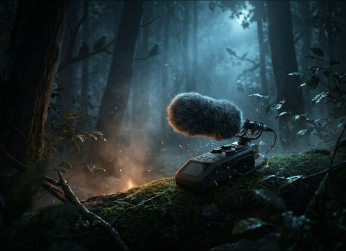 Forest ambience for sleep videos