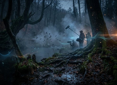 Forest sounds for documentary