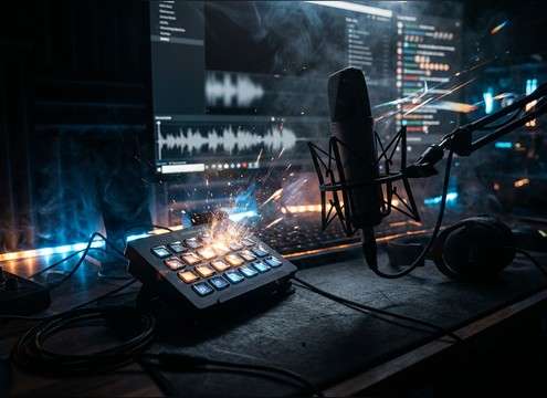 Streamer soundboard button labeled sneeze SFX
