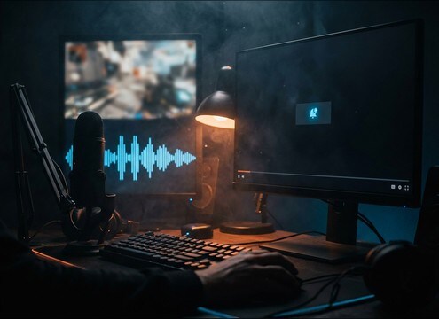 Thinking pause sound for streamer reaction clip