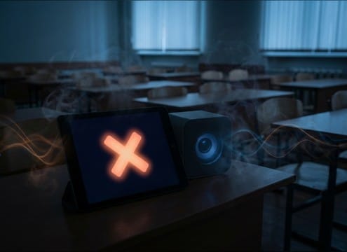 Soft wrong buzzer sound for classroom quiz activities