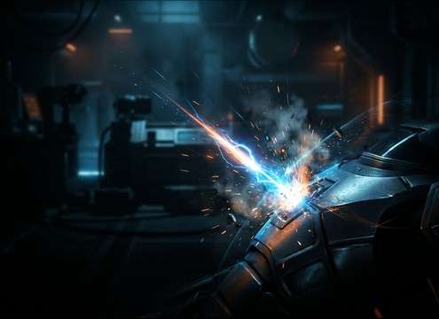 Laser blaster zap sound effect for sci-fi shots