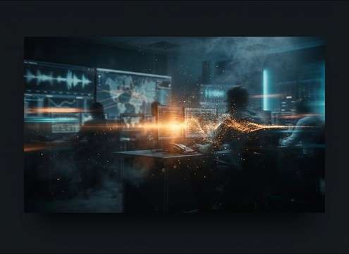 Training simulation timeline with an amber alert notification sound cue