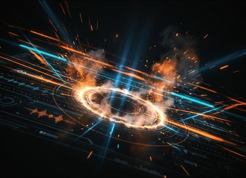 Explosion transition sounds