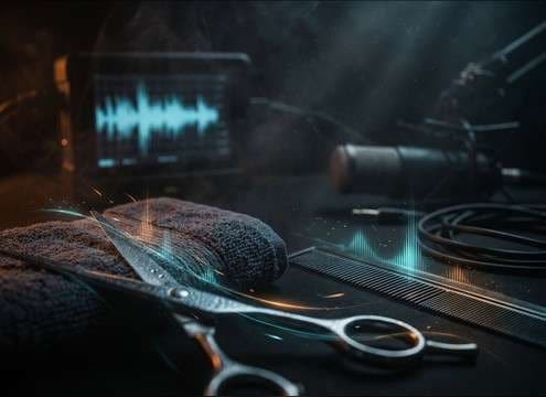 Brush and grooming ASMR sound effects for salon scenes