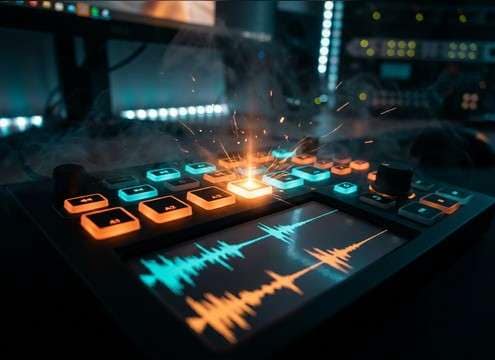 Streamer soundboard with a ba-dum-tss hotkey