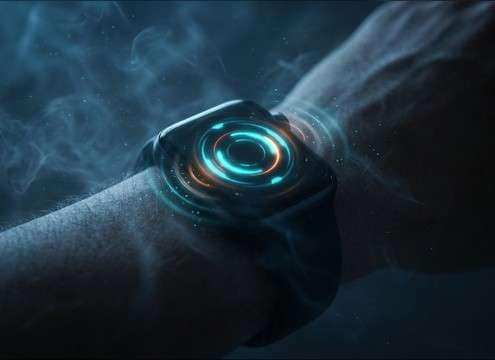 Wearable notification beep sound effect for smartwatch