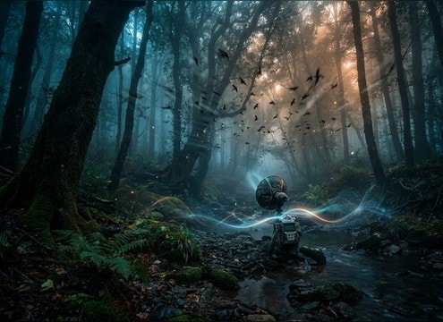 Forest sounds for documentary