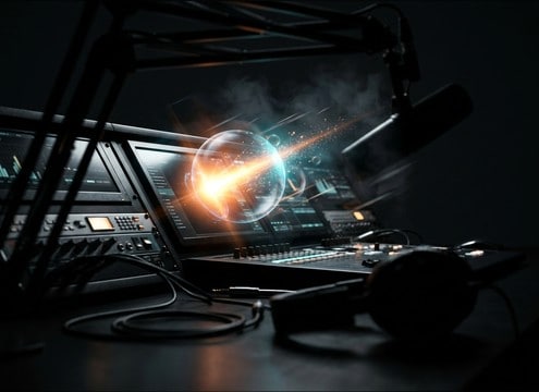 Live stream overlay alert with bloop sound