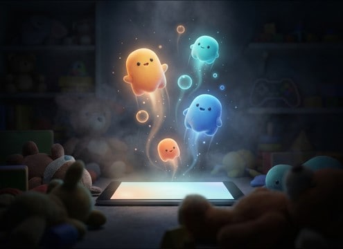 Kids learning app reward bloop sound