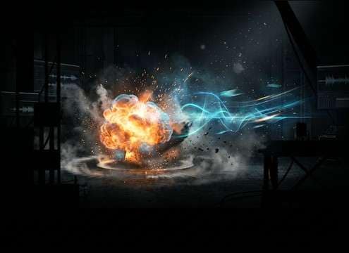 Explosion trailer sound effects
