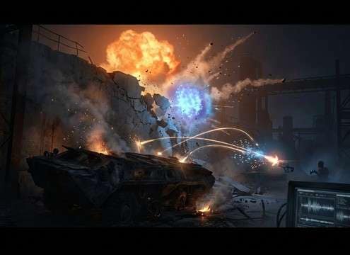 Game explosion SFX