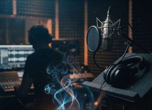 ASMR recording setup for close breath sounds