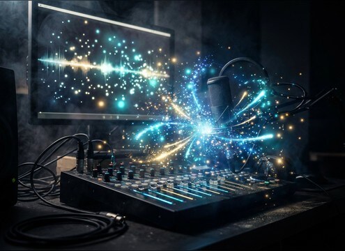 Cartoon sparkle sound effects for magic reveals and shiny highlights