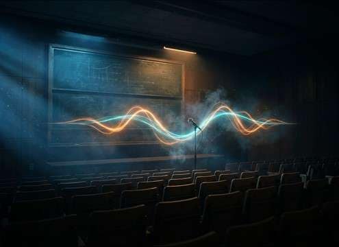 Teacher using claps as an attention cue in a classroom