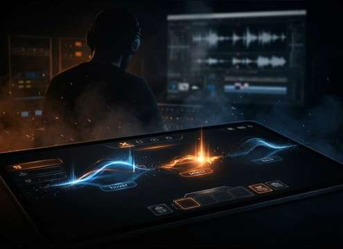 Menu click sound effects for game navigation