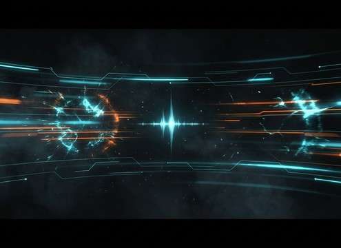 Digital clock tick-beep sound effect for a countdown UI