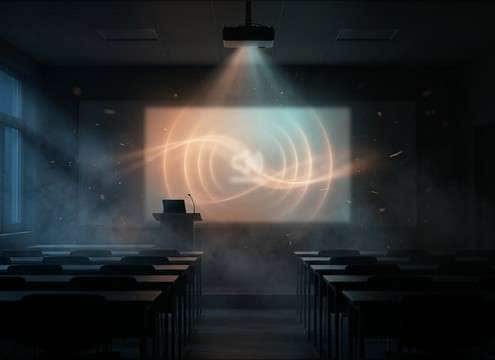 Soft correct confirmation sound for classroom slides