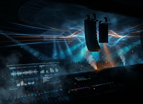 Wide stereo crowd yelling for a VR stadium environment