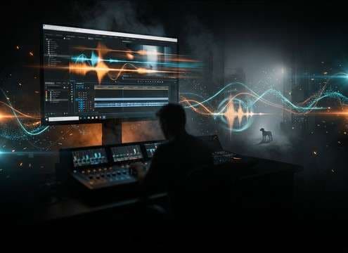 Dog Whistle sounds for video editing
