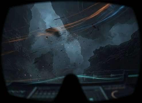 VR dragon flyover with wide stereo roar and distance cues