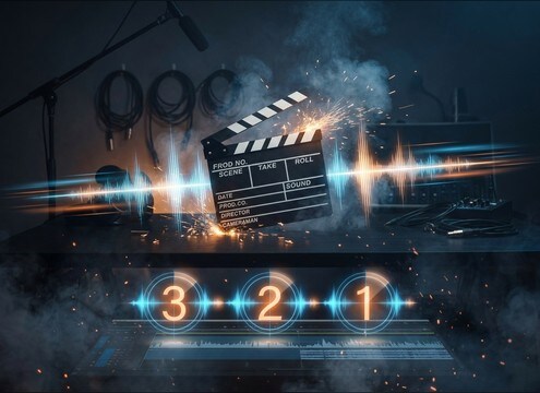 Short drum beat for a countdown slate