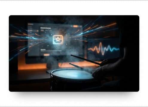 Light drum roll leading into a reward screen