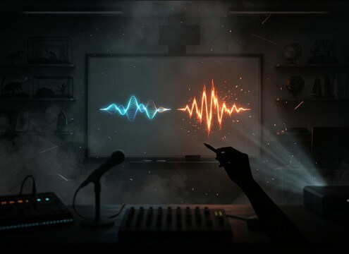 Eagle sound effects for classroom habitat lesson playback