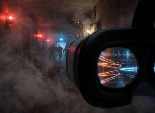 VR evacuation training using spatial fire drill alarm cues