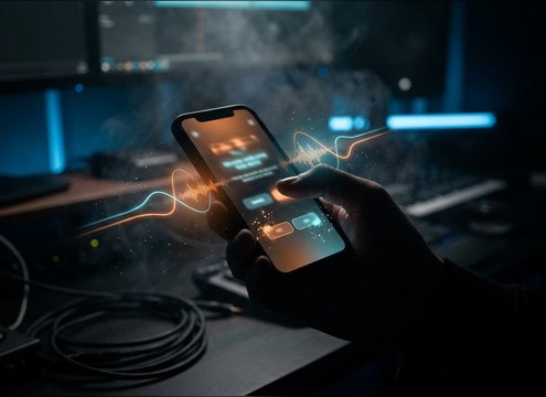 Mobile trivia app using short correct and wrong sound cues