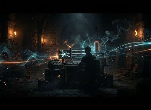 RPG town and dungeon ambience sound effects loops