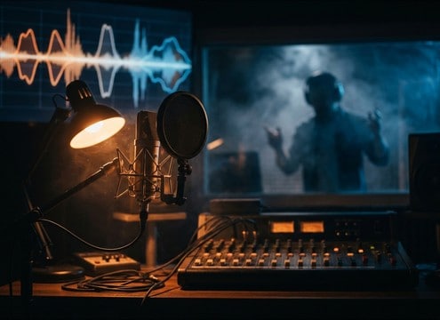 Girl laugh and gasp sound effects for audio drama scenes