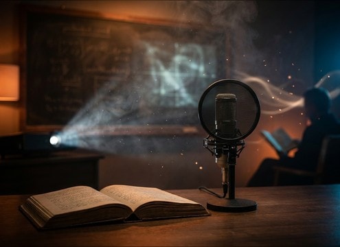 Girl walla background sound for a story narration scene