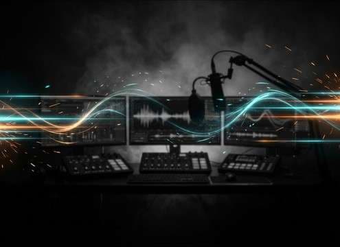 Streaming overlay alert using a goofy sound effect