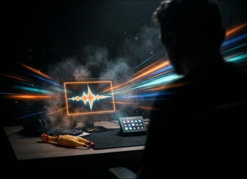 Goofy stinger sound effects for streamer alerts