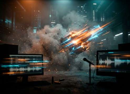 Gunshot trailer impacts