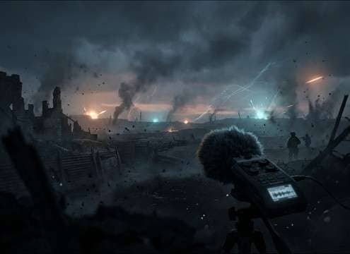 Military gunfire sound effects