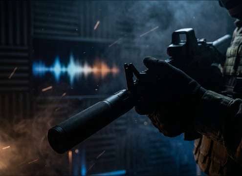 Tactical gunshot sound effects